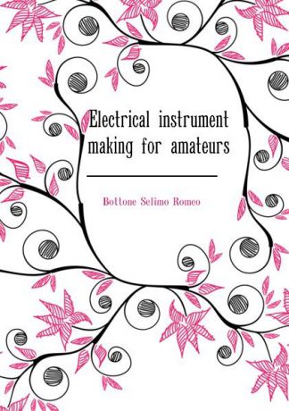 Bottone Selimo Romeo Electrical instrument making for amateurs