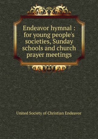 Endeavor hymnal