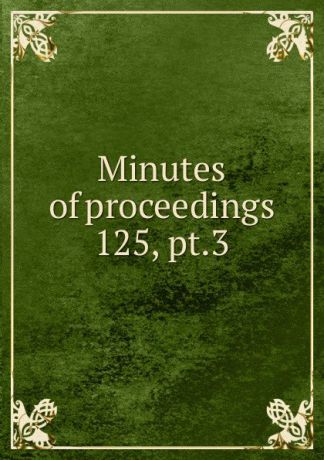 Great Britain Minutes of proceedings