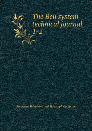 The Bell system technical journal