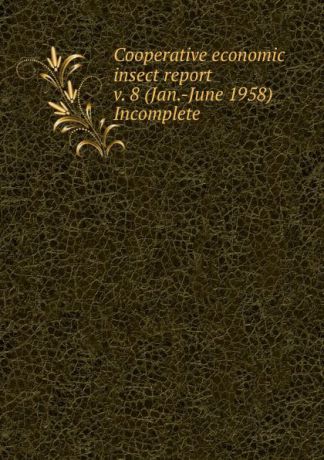 Cooperative economic insect report