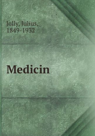 Julius Jolly Medicin