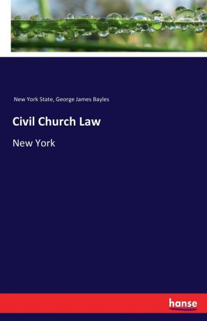 New York State, George James Bayles Civil Church Law