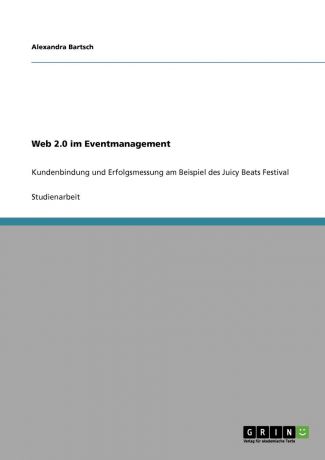 Alexandra Bartsch Web 2.0 im Eventmanagement