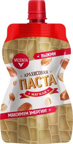 Ореховая паста Vicenta Арахисовая, мягкая, 65 г