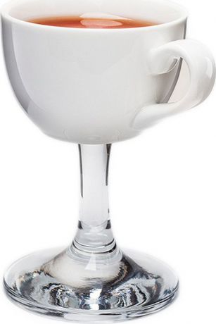 Чашка кофейная на ножке Бюро Находок, APCH01, белый, 150 мл