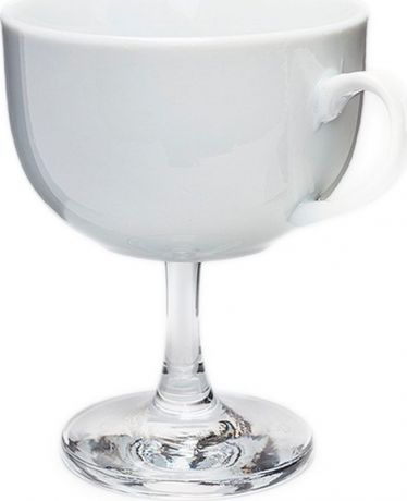 Чашка чайная на ножке Бюро Находок, APCH02, белый, 200 мл