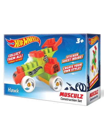 Пластиковый конструктор BAUER Машинка конструктор Hot wheels серия musculz Hawk