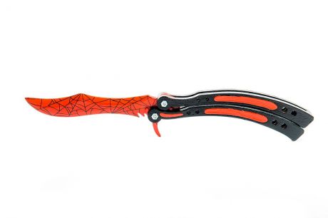Нож-бабочка Maskbro "Кровавая паутина", сувенир из дерева, из Counter-Strike