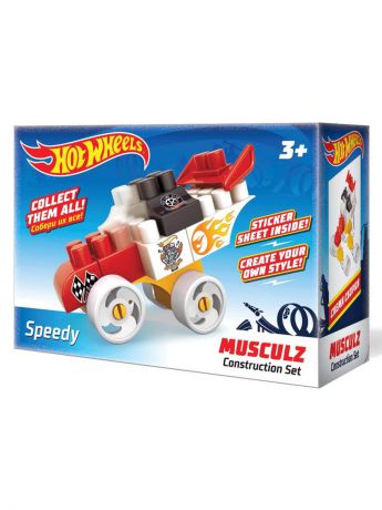 Машинка-игрушка Hot Wheels Musculz Speedy красный