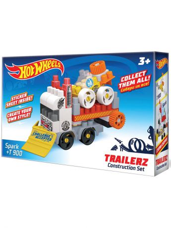 Машинка-игрушка Hot Wheels Машинка игрушка серия trailerz Spark + T-900