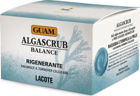 Скраб с эфирными маслами Guam Algascrub Баланс и восстановление, 300 мл