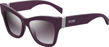 Очки солнцезащитные женские Moschino, MOS-200796B3V54OE, фиолетовый, белый