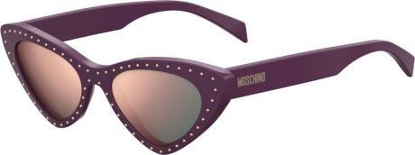 Очки солнцезащитные женские Moschino, MOS-200799B3V520J, серый, коричневый