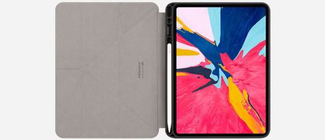 Чехол для планшета Momax Flip cover with apple pencil for iPad mini 2019, серый