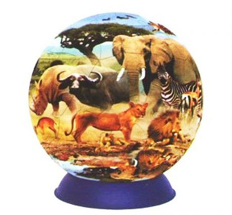 Пазл Unicorn Toys African oasis Puzzleball. Диаметр 15 см