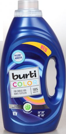 Жидкое средство для стирки Burti Color для цветного белья, 122575, 1,45 л