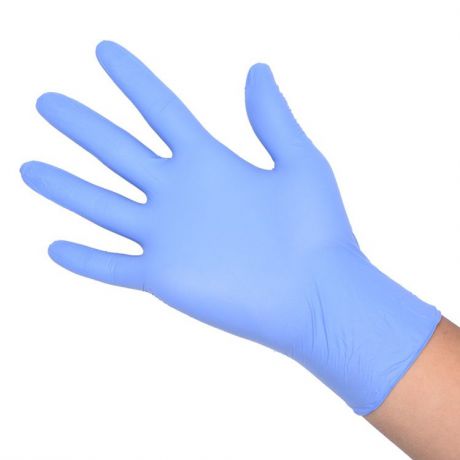 Перчатки хозяйственные Okira ok0002, синий