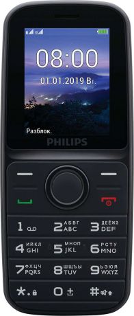 Мобильный телефон Philips E109 Xenium, черный