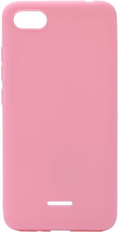 Чехол для сотового телефона GOSSO CASES для Xiaomi Redmi 6A Soft Touch Pink, розовый