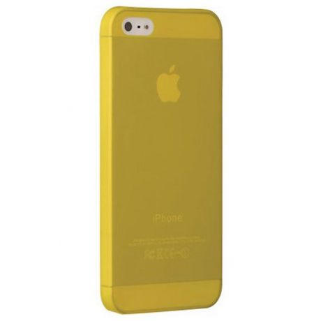 Чехол Ozaki для iPhone 5 MK-1-10, пластиковый, цвет: желтый