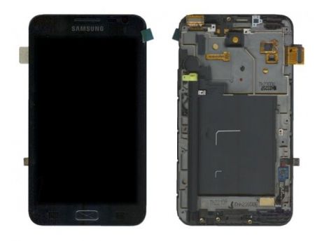 Дисплей для телефонов Дисплей Samsung Galaxy Note N7000 с тачскрином (чёрный)