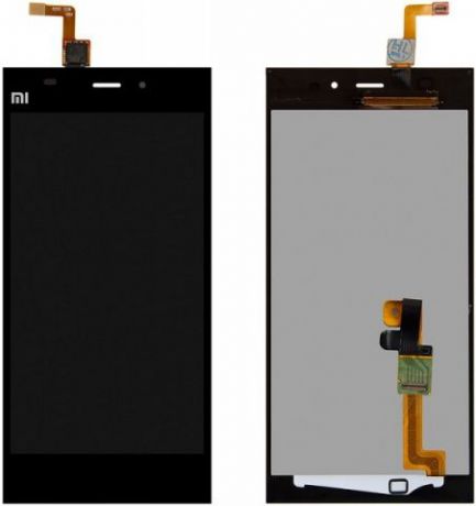 Дисплей для телефонов Дисплей для Xiaomi Mi3 + тачскрин в сборе (чёрный) - оригинал