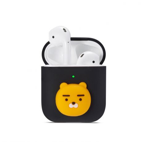 Чехол для наушников AirPods, черный