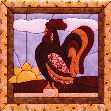 Набор для создания картины Quilt Magic "Rooster " (30x30 см.)