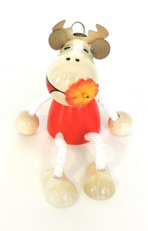 Игрушка детская Taowa Подвеска на пружине, красный