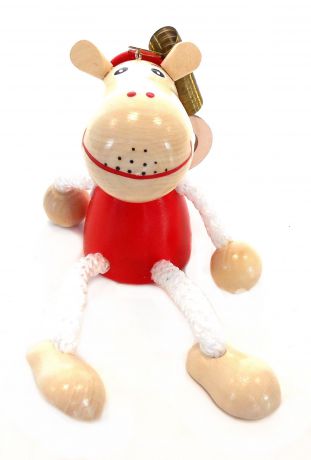 Игрушка детская Taowa Подвеска на пружине, красный
