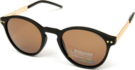 Очки солнцезащитные женские Polaroid, PLD-20018000350SP, коричневый, черный