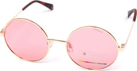 Очки солнцезащитные женские Polaroid, PLD-20039435J550F, розовый, розовый