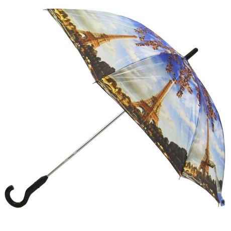 Зонт Ame Yoke Umbrella (Japan) L-58-6, голубой, золотой, желтый