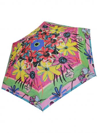 Зонт Ame Yoke Umbrella (Japan) M51-5S-4, розовый, зеленый, желтый