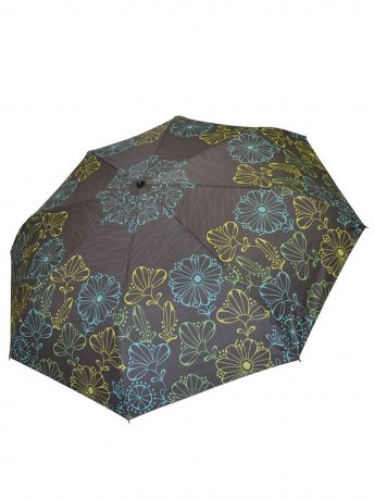 Зонт Ame Yoke Umbrella (Japan) Ok-583-2, серый, голубой, светло-зеленый