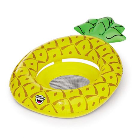 Матрас надувной для плавания BigMouth Круг надувной детский Pineapple, желтый