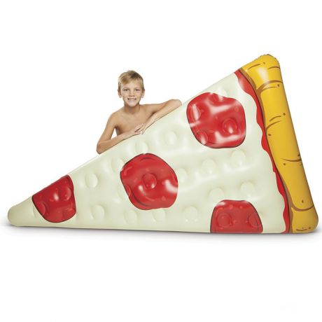 Матрас надувной для плавания BigMouth Матрас надувной Pizza Slice, разноцветный