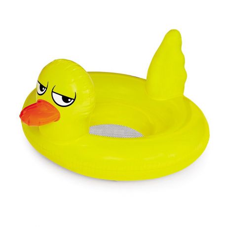 Матрас надувной для плавания BigMouth Круг надувной детский Duck, желтый
