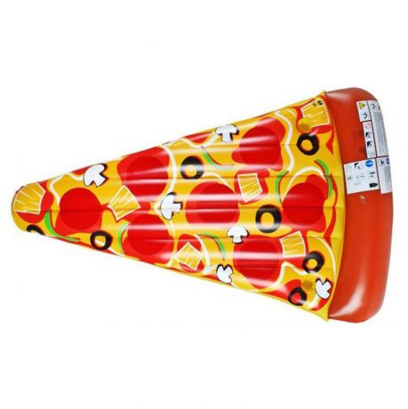 Матрас надувной для плавания Grafix "Кусочек пиццы", разноцветный