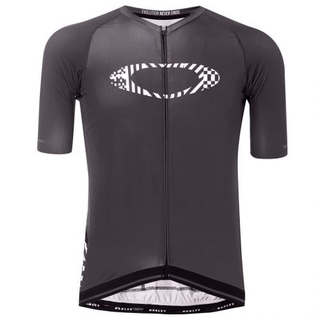 Веломайка мужская Oakley Icon-Jersey, 434361-02E_Blackout, черный, размер M (48)