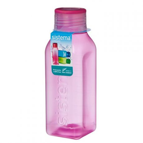 Бутылка для воды Sistema 870_Красный