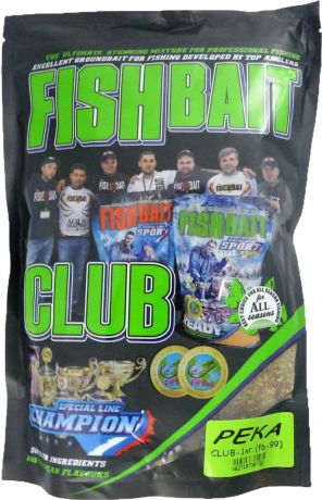Прикормка для рыб FishBait Club "Река", летняя, 1 кг