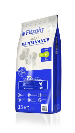 Корм сухой FITMIN dog Maxi Maintenance корм для взрослых собак крупных пород, 15 кг