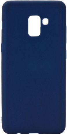 Чехол для сотового телефона GOSSO CASES для Samsung Galaxy A8 Plus Soft Touch, 186940, темно-синий
