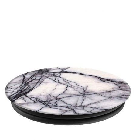 Кольцо-держатель для телефона PopSockets White Marble, 101178