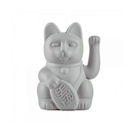 Фигурка декоративная Donkey Lucky Cat Graue, Пластик