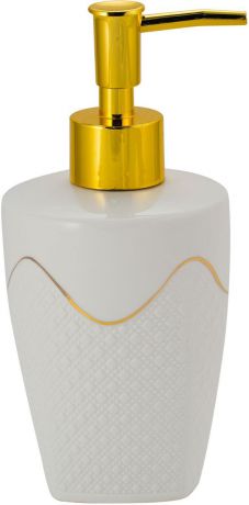Диспенсер для мыла Swensa "Конте", цвет: белый, 250 мл