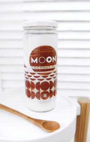 Кокосовое масло MOON Coconut oil Extra Virgin Organic, 450 мл