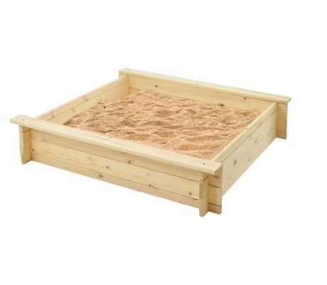 Деревянная песочница PAREMO "Алладин", 110 x 110 x 25 см